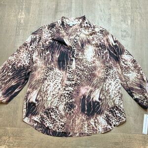 Counterparts blouse, size Medium, NWT